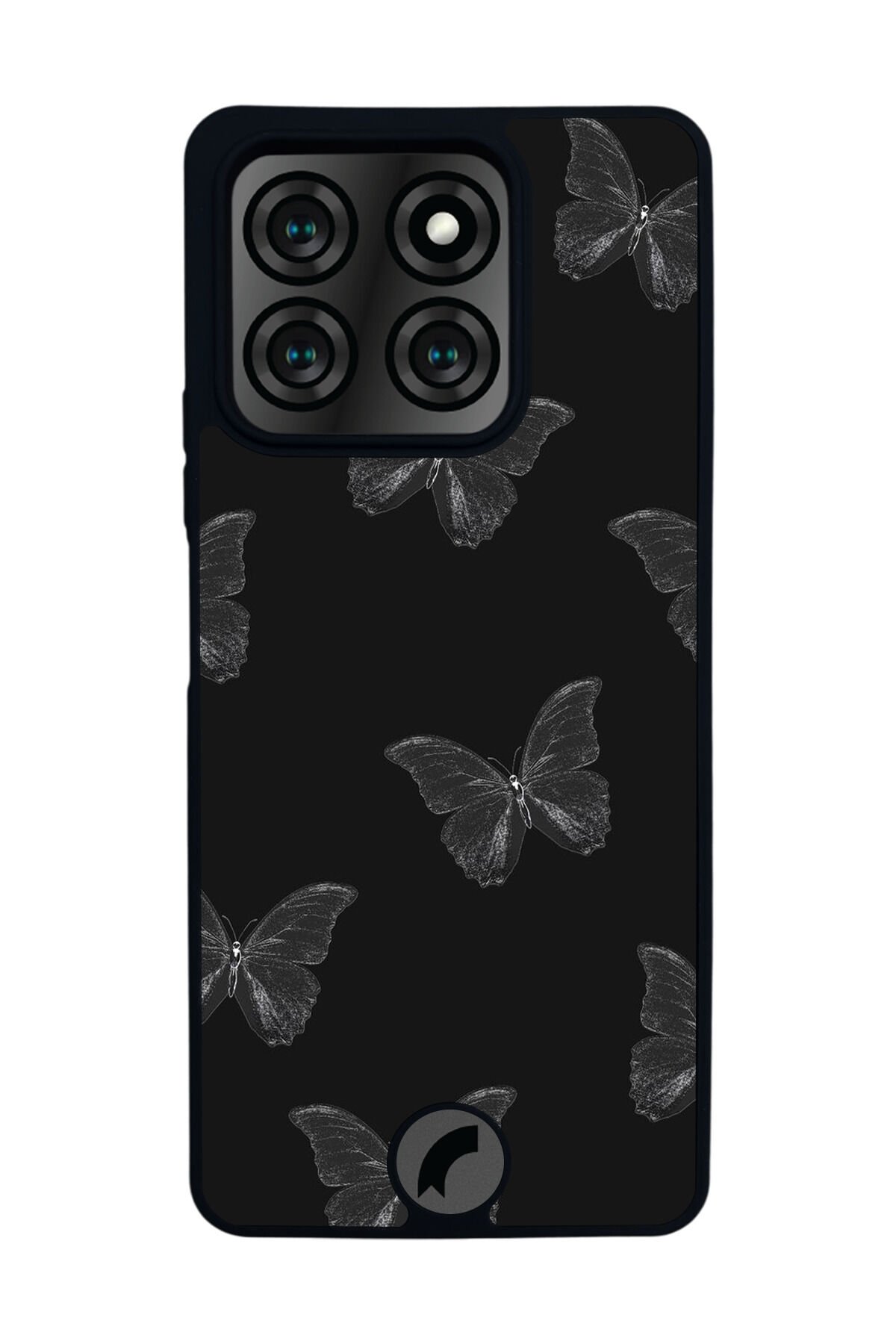 Reeder S71 Uyumlu Kelebek Tasarımlı Glossy Premium Kılıf