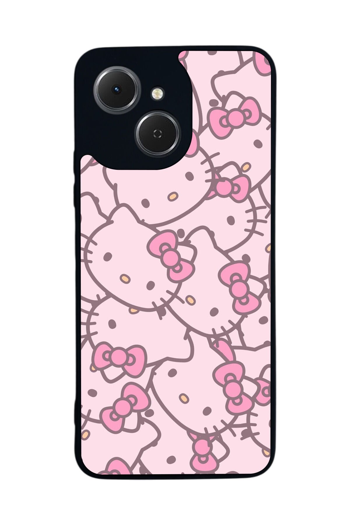 Tecno Spark 40C Uyumlu HelloKitty Tasarımlı Glossy Premium Kılıf