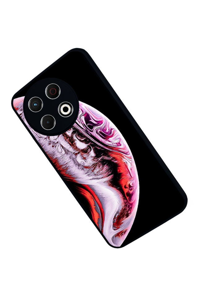 Tecno Spark 30 Pro Uyumlu Ay Tasarımlı Glossy Premium Kılıf