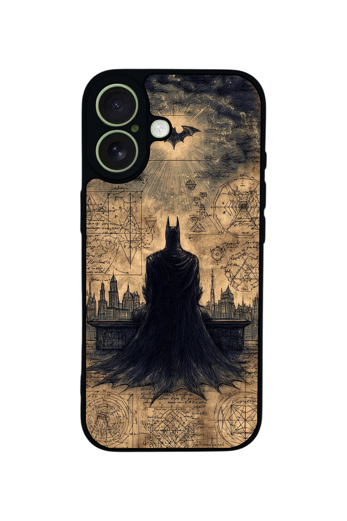 iPhone 17 Uyumlu Batman Tasarımlı Glossy Premium Kılıf