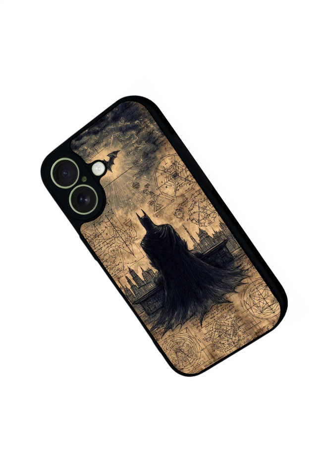 iPhone 17 Uyumlu Batman Tasarımlı Glossy Premium Kılıf