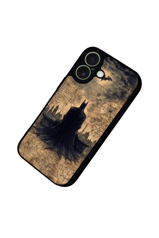 iPhone 17 Uyumlu Batman Tasarımlı Glossy Premium Kılıf