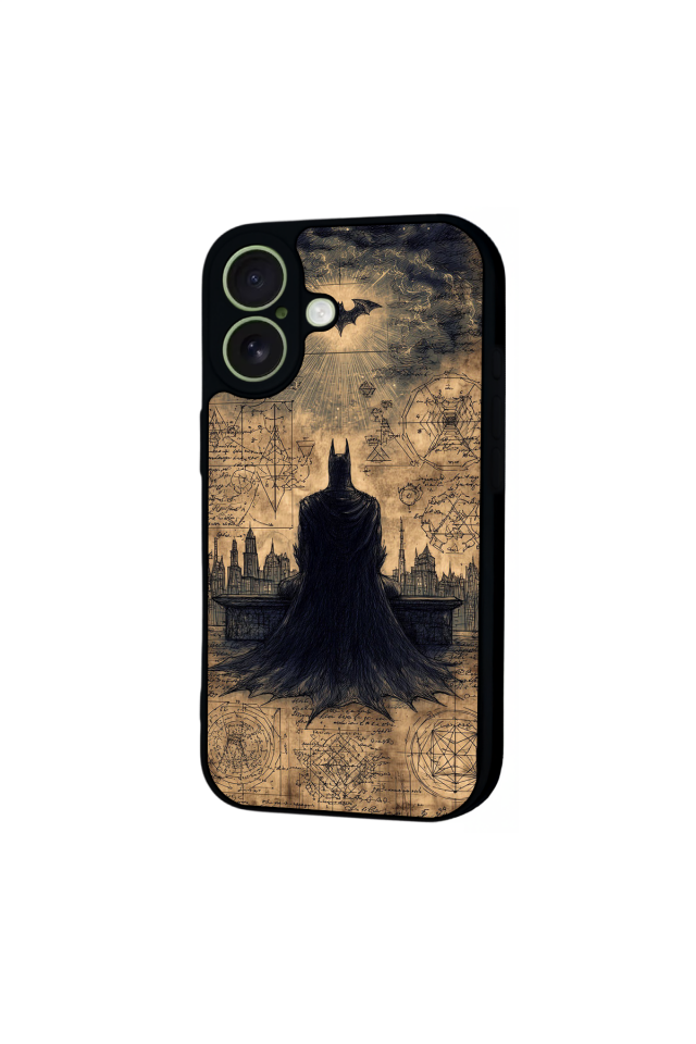 iPhone 17 Uyumlu Batman Tasarımlı Glossy Premium Kılıf