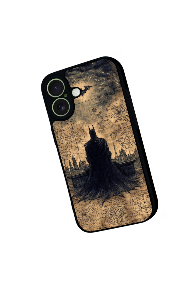 iPhone 17 Uyumlu Batman Tasarımlı Glossy Premium Kılıf