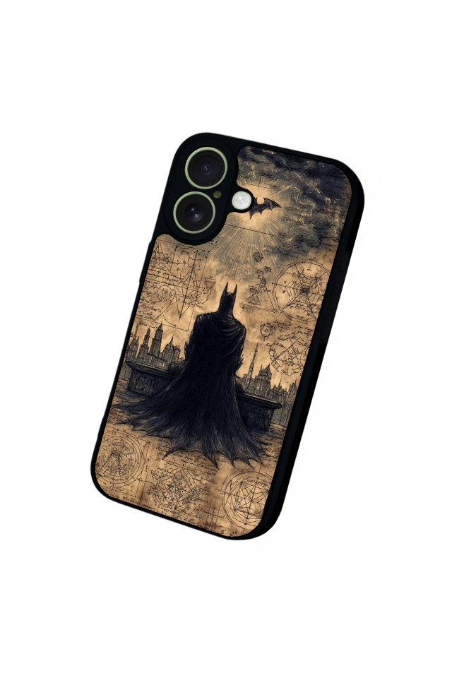 iPhone 17 Uyumlu Batman Tasarımlı Glossy Premium Kılıf