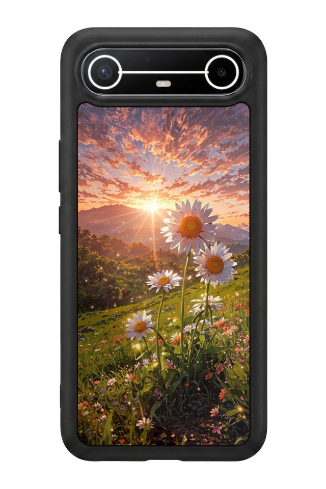 Tecno Spark Slim 5G Uyumlu Cicek Tasarımlı Glossy Premium Kılıf