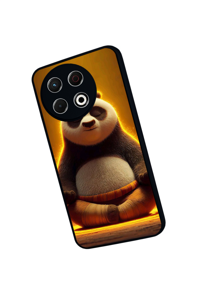 Tecno Spark 30 Pro Uyumlu Kung Fu Panda Tasarımlı Glossy Premium Kılıf