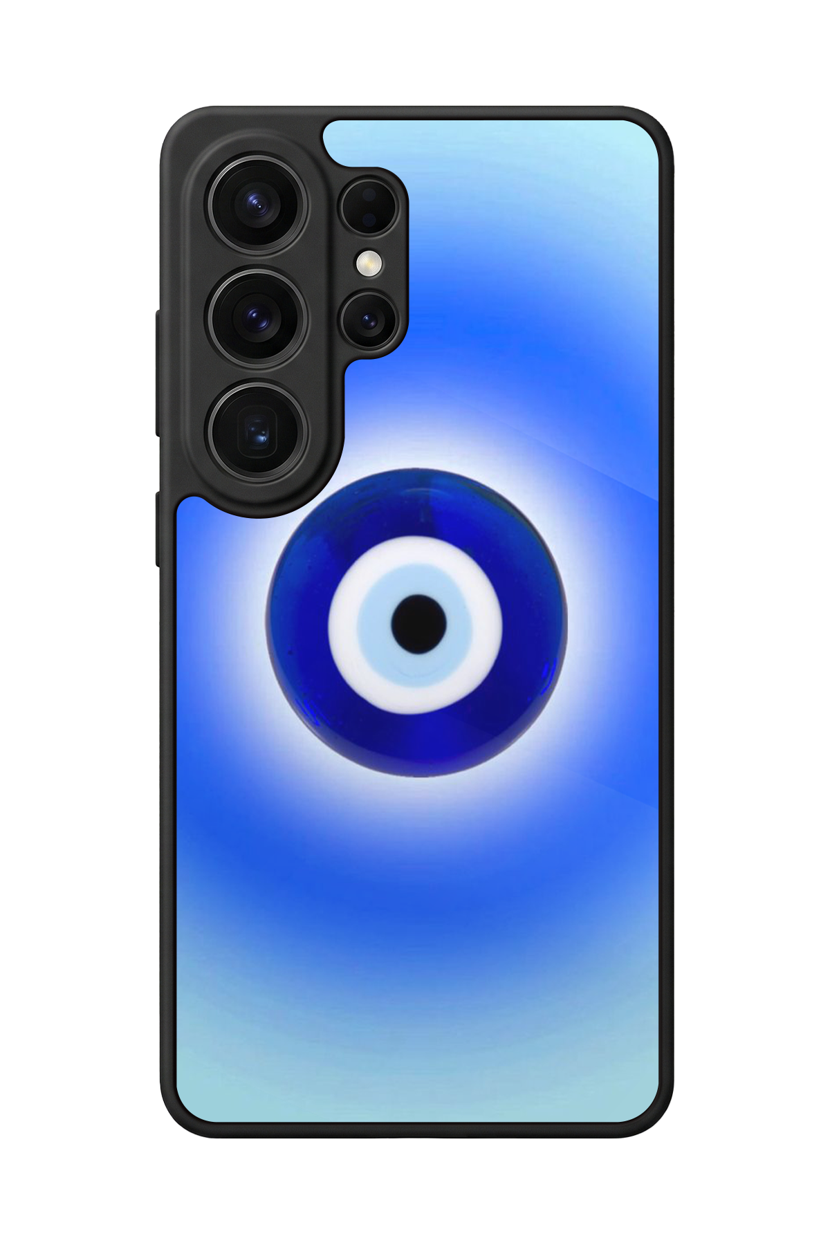 Samsung Galaxy S26 Ultra Uyumlu Nazar Tasarımlı Glossy Premium Kılıf