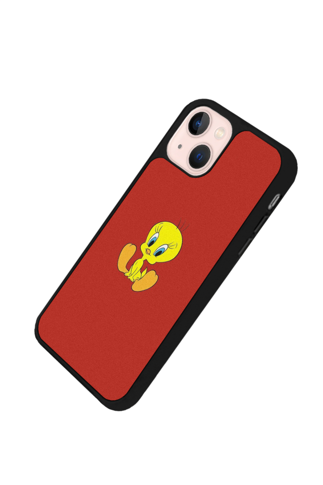iPhone 15 Uyumlu Tweety Tasarımlı Glossy Premium Kılıf