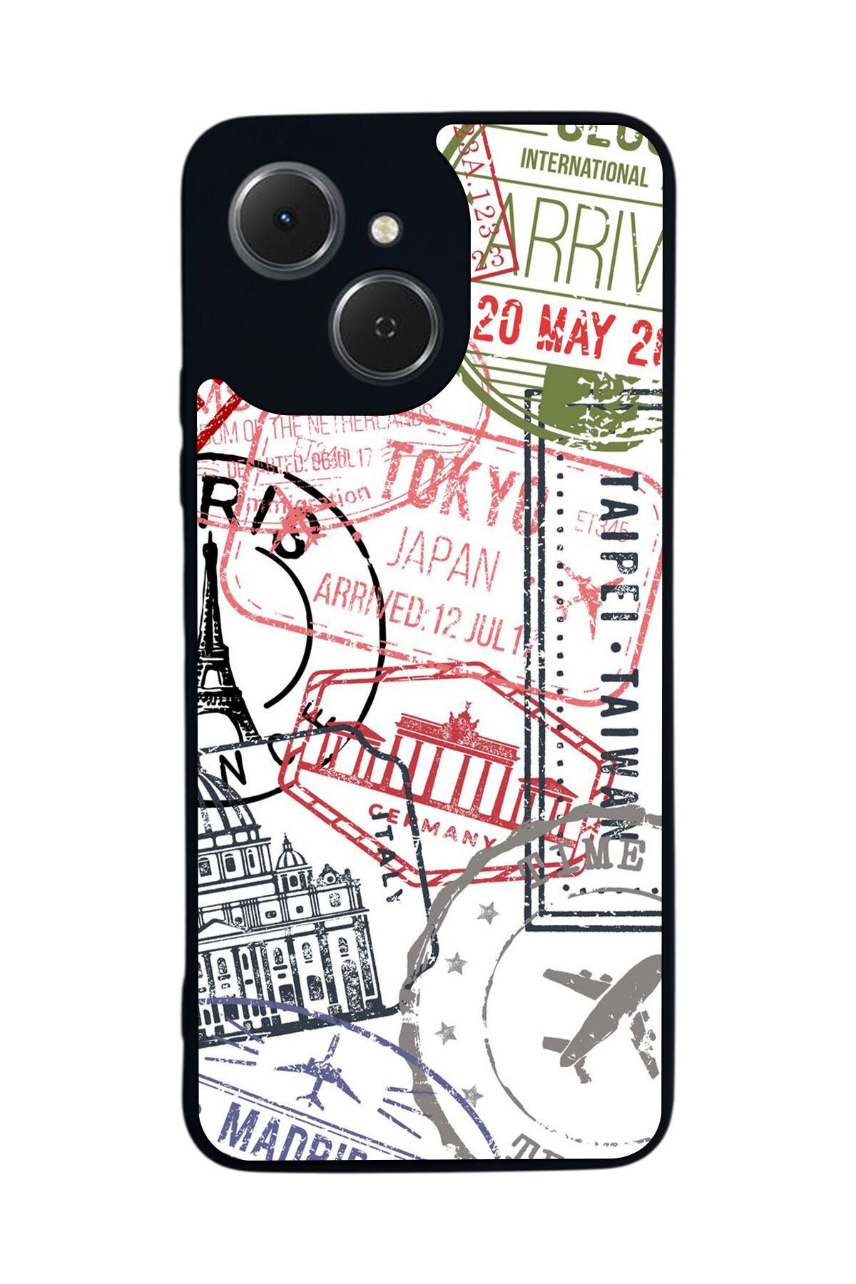 Tecno Spark 40C Uyumlu Poster Tasarımlı Glossy Premium Kılıf