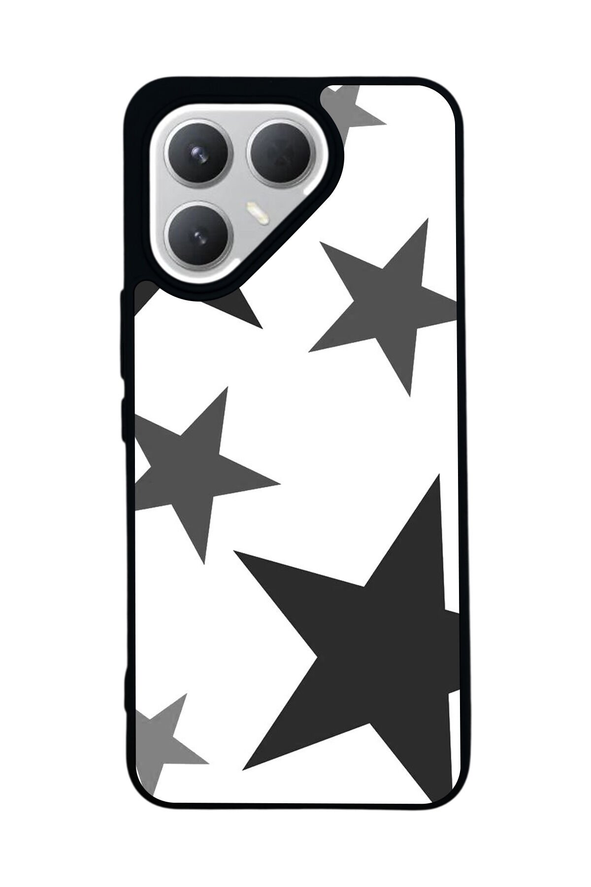 Tecno Pova 7 Pro Mat Uyumlu Siyah Kılıf – Yumuşak Silikon, Koruyucu, Şok Emici Kapak