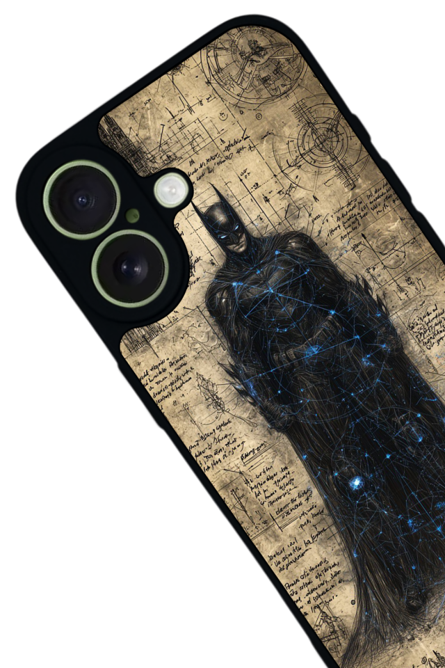 iPhone 17 Uyumlu Batman Tasarımlı Glossy Premium Kılıf