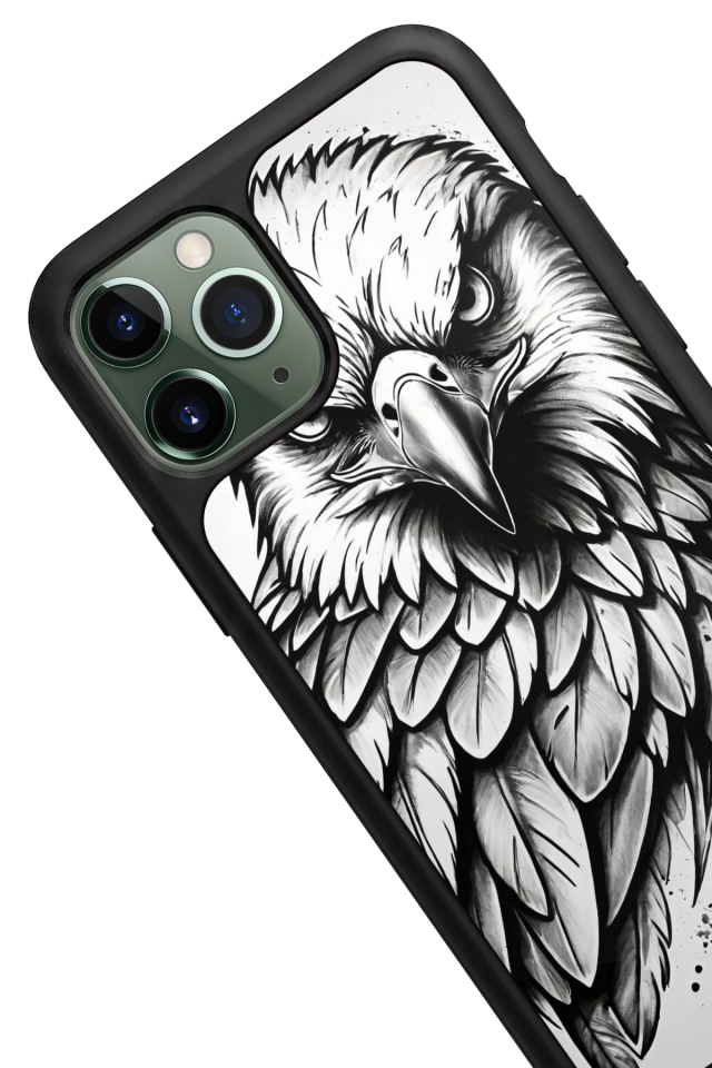 iPhone 11 Pro Max Uyumlu Besiktas Tasarımlı Glossy Premium Kılıf