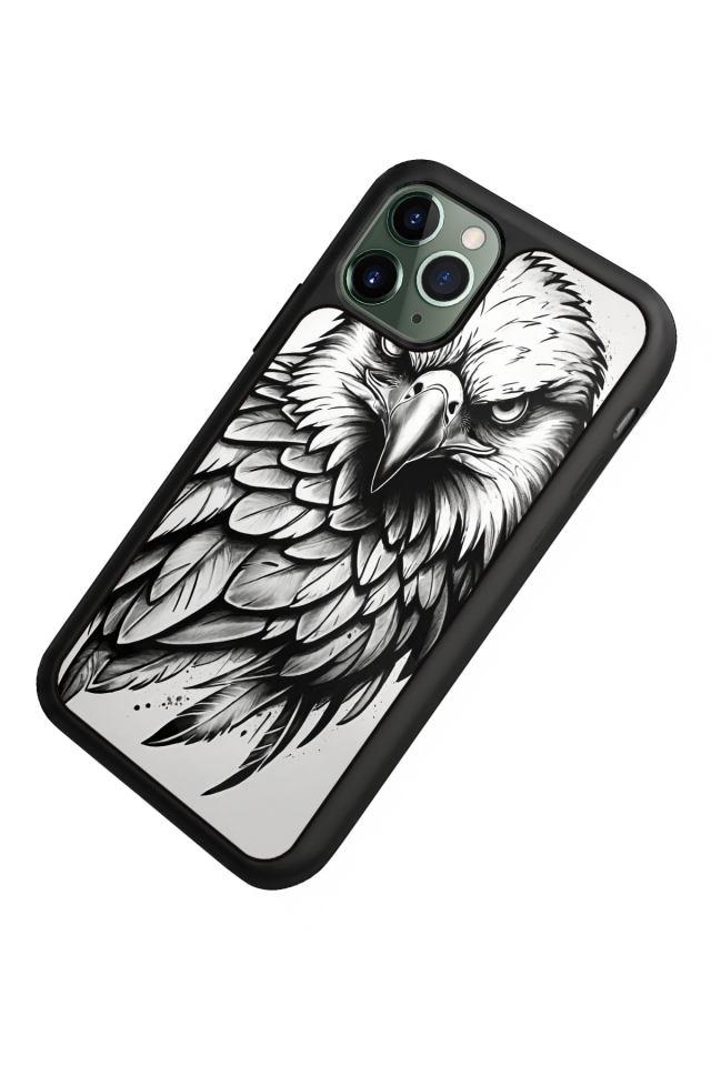iPhone 11 Pro Max Uyumlu Besiktas Tasarımlı Glossy Premium Kılıf