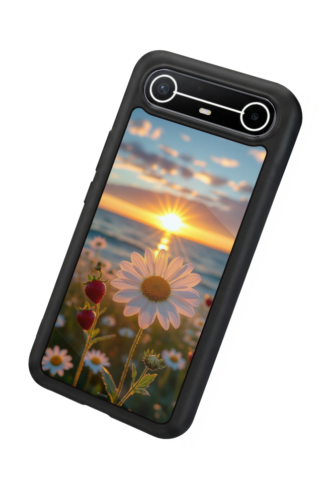 Tecno Spark Slim 5G Uyumlu Cicek Tasarımlı Glossy Premium Kılıf