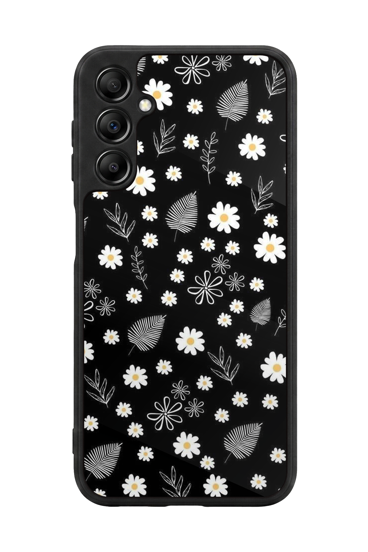 Samsung Galaxy A14 Uyumlu Floral Tasarımlı Glossy Premium Kılıf