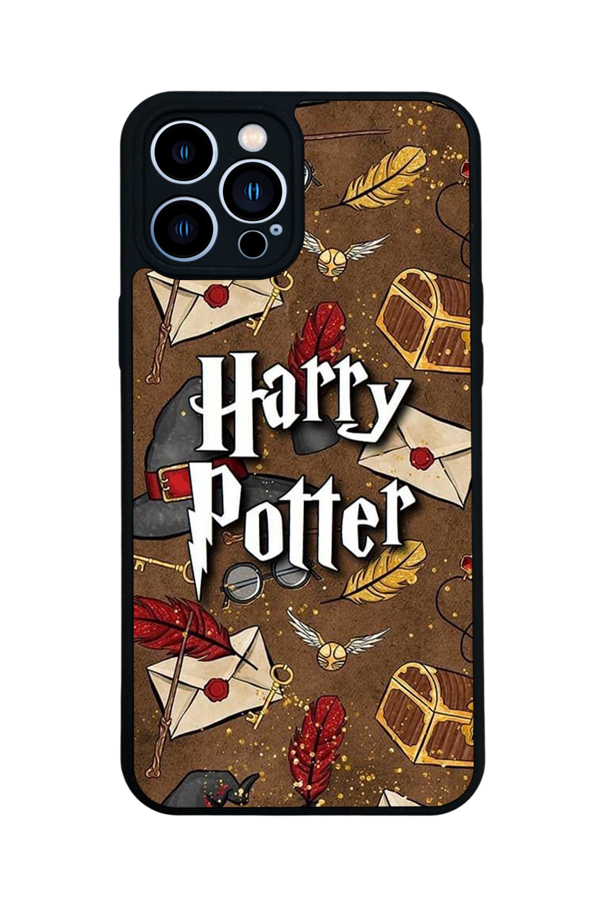 iPhone 12 Pro Max Uyumlu HarryPotter Tasarımlı Glossy Premium Kılıf