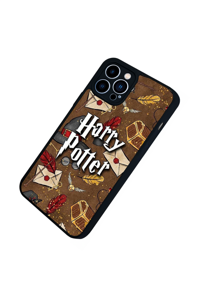 iPhone 12 Pro Max Uyumlu HarryPotter Tasarımlı Glossy Premium Kılıf