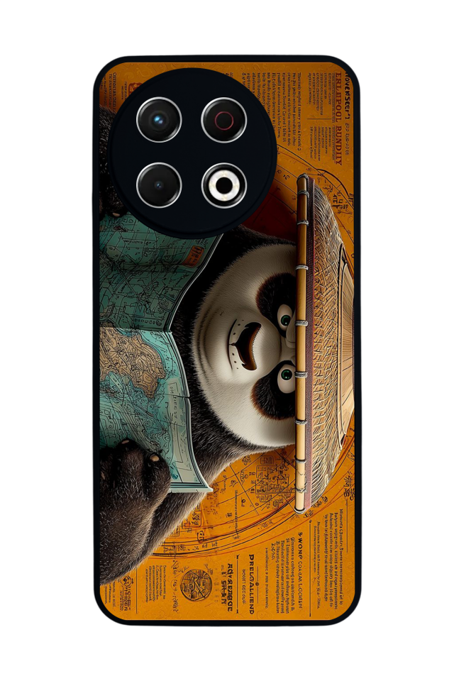 Tecno Spark 30 Pro Uyumlu Kung Fu Panda Tasarımlı Glossy Premium Kılıf