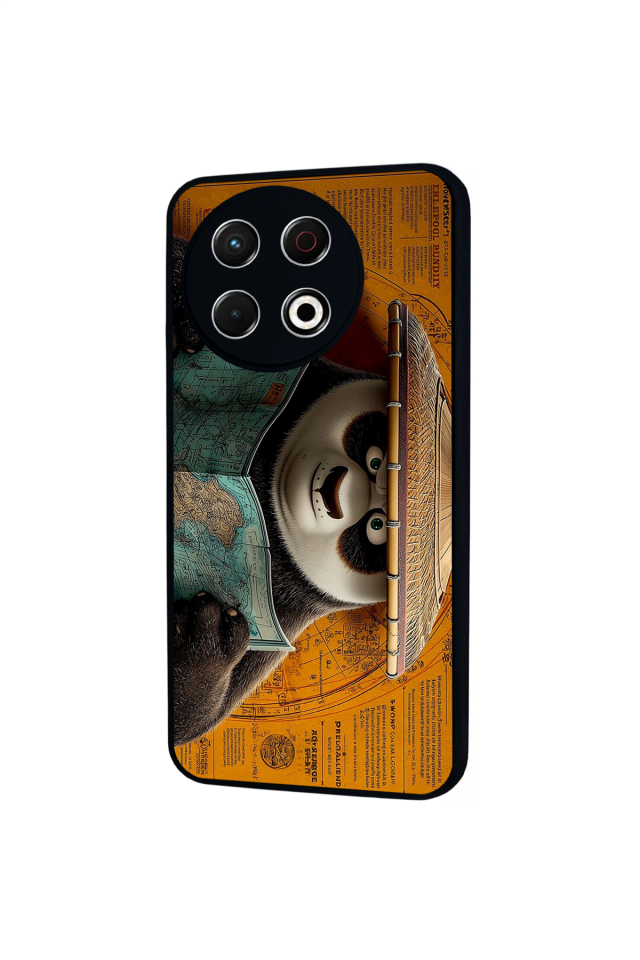 Tecno Spark 30 Pro Uyumlu Kung Fu Panda Tasarımlı Glossy Premium Kılıf