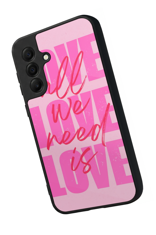 Samsung Galaxy A17 Uyumlu Love Tasarımlı Glossy Premium Kılıf