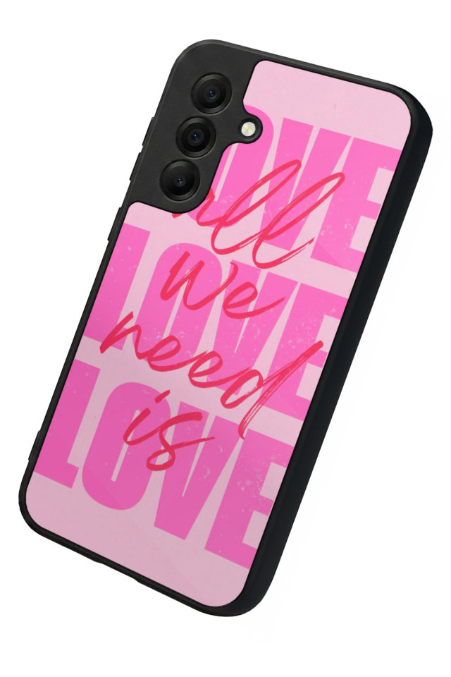 Samsung Galaxy A17 Uyumlu Love Tasarımlı Glossy Premium Kılıf