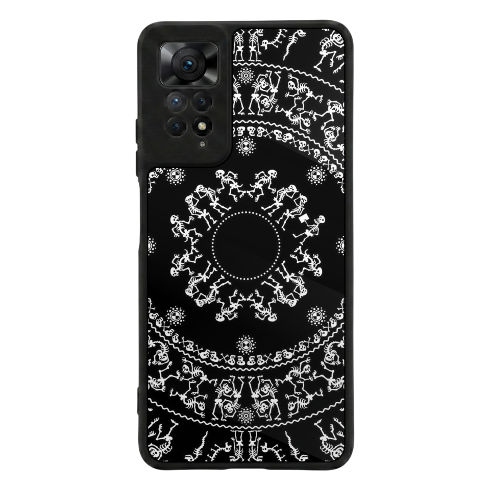 Xiaomi Redmi Note 11 Pro Uyumlu Mandala Tasarımlı Glossy Premium Kılıf