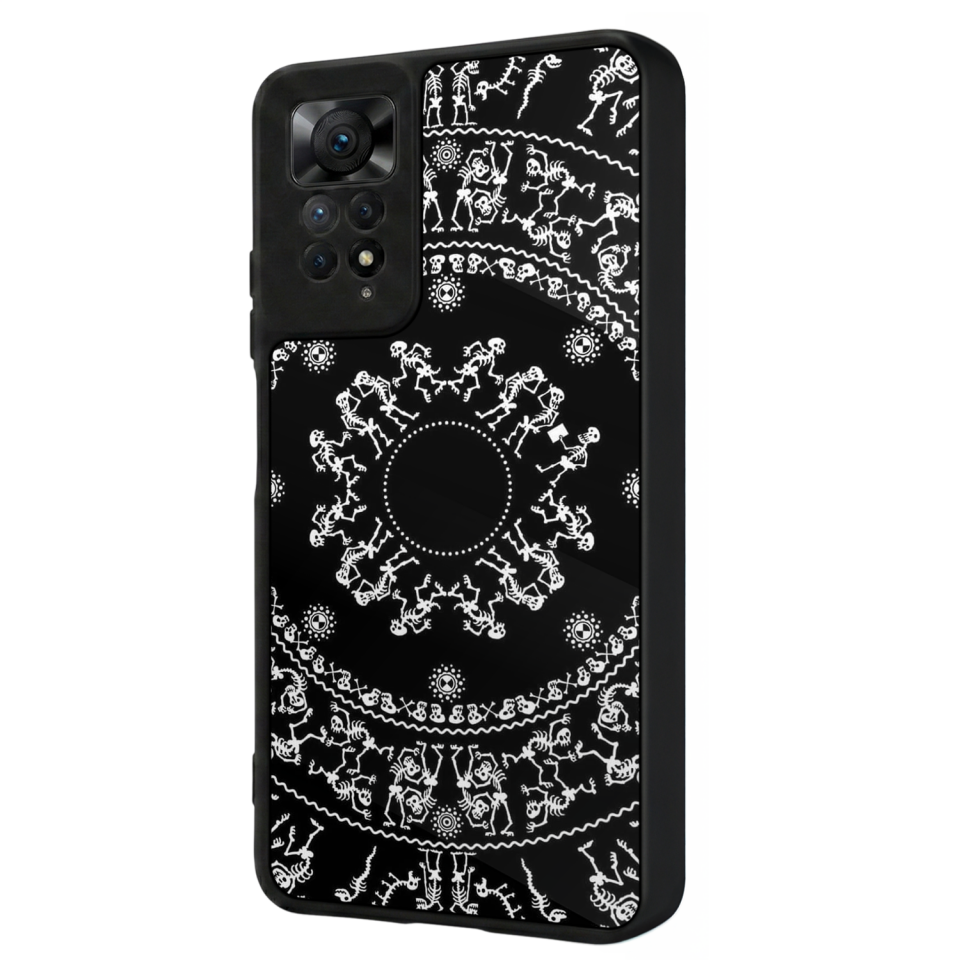 Xiaomi Redmi Note 11 Pro Uyumlu Mandala Tasarımlı Glossy Premium Kılıf