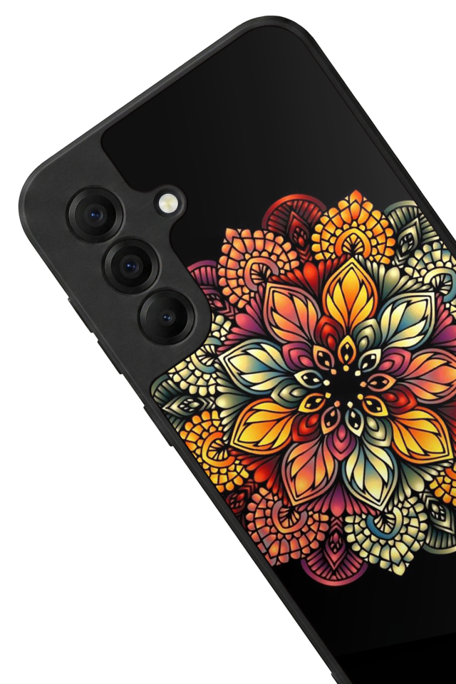 Samsung Galaxy A17 Uyumlu Mandala Tasarımlı Glossy Premium Kılıf