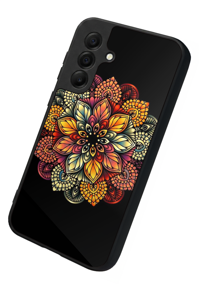 Samsung Galaxy A17 Uyumlu Mandala Tasarımlı Glossy Premium Kılıf