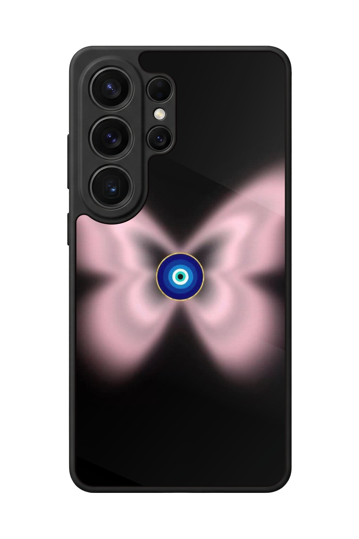 Samsung Galaxy S26 Ultra Uyumlu Nazar Tasarımlı Glossy Premium Kılıf