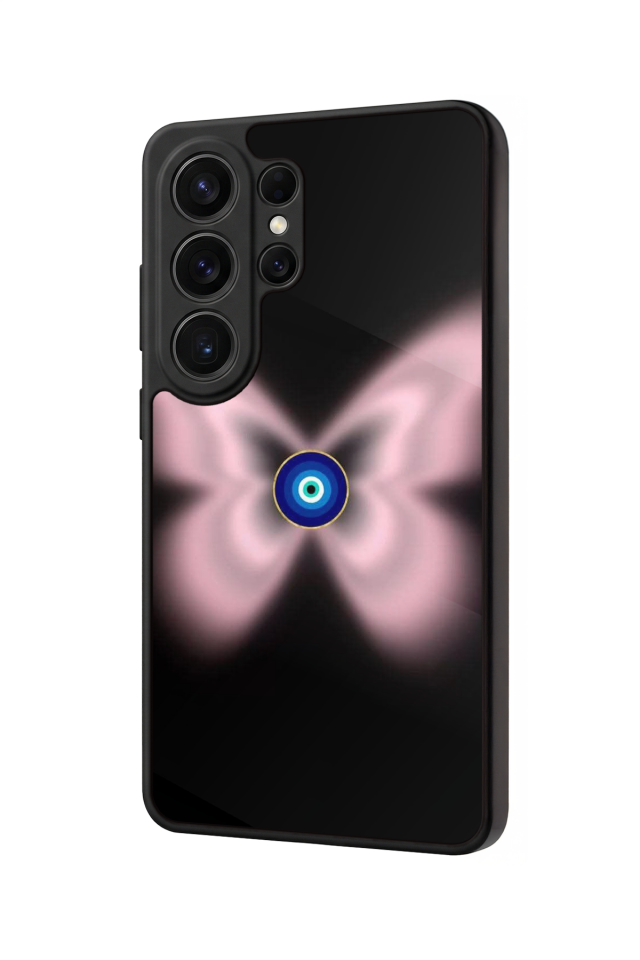 Samsung Galaxy S26 Ultra Uyumlu Nazar Tasarımlı Glossy Premium Kılıf