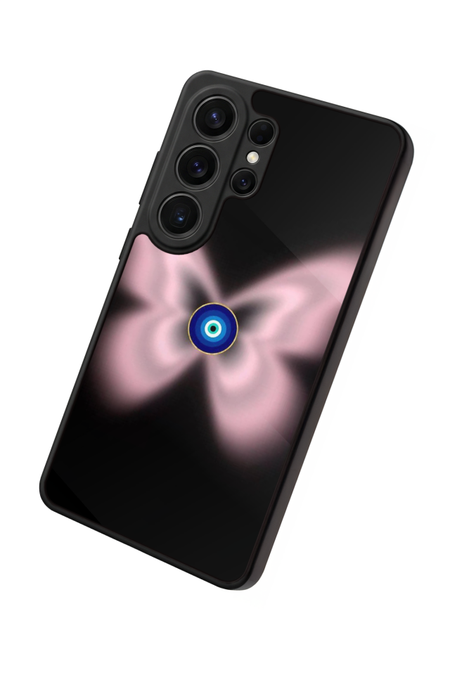 Samsung Galaxy S26 Ultra Uyumlu Nazar Tasarımlı Glossy Premium Kılıf