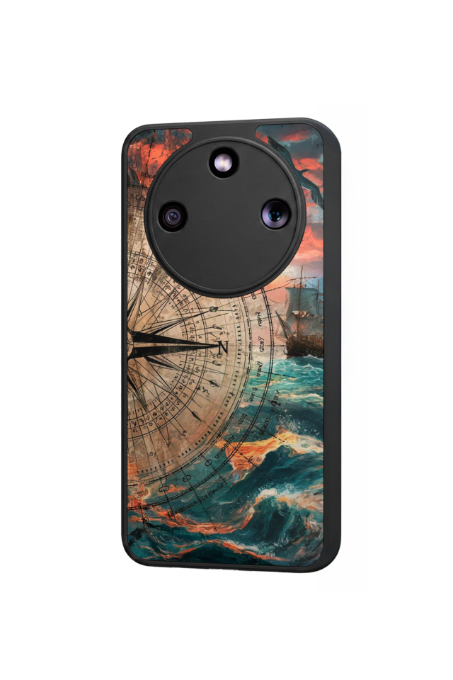 Honor Magic 8 Lite Uyumlu Korsan Tasarımlı Glossy Premium Kılıf