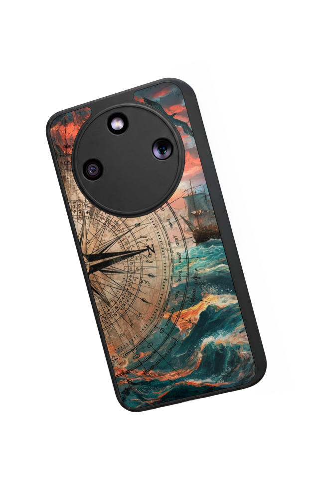 Honor Magic 8 Lite Uyumlu Korsan Tasarımlı Glossy Premium Kılıf