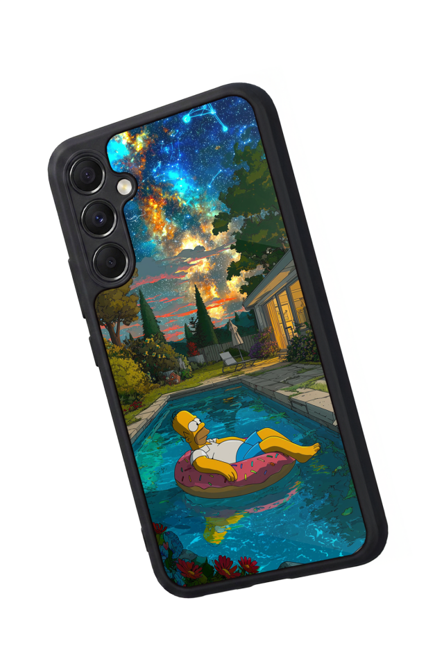 Samsung Galaxy A34 Uyumlu The Simpsons Tasarımlı Glossy Premium Kılıf