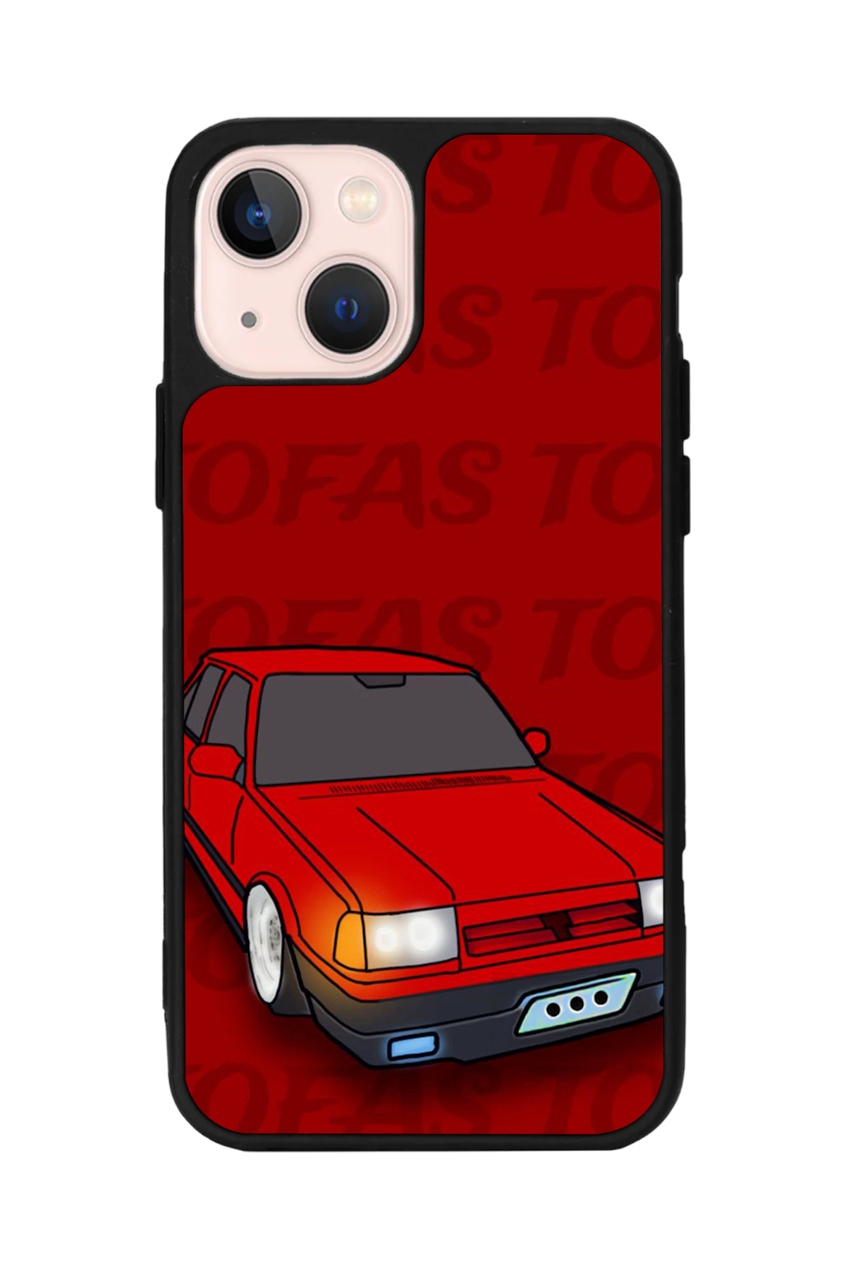iPhone 14 Plus Uyumlu Tofas Tasarımlı Glossy Premium Kılıf
