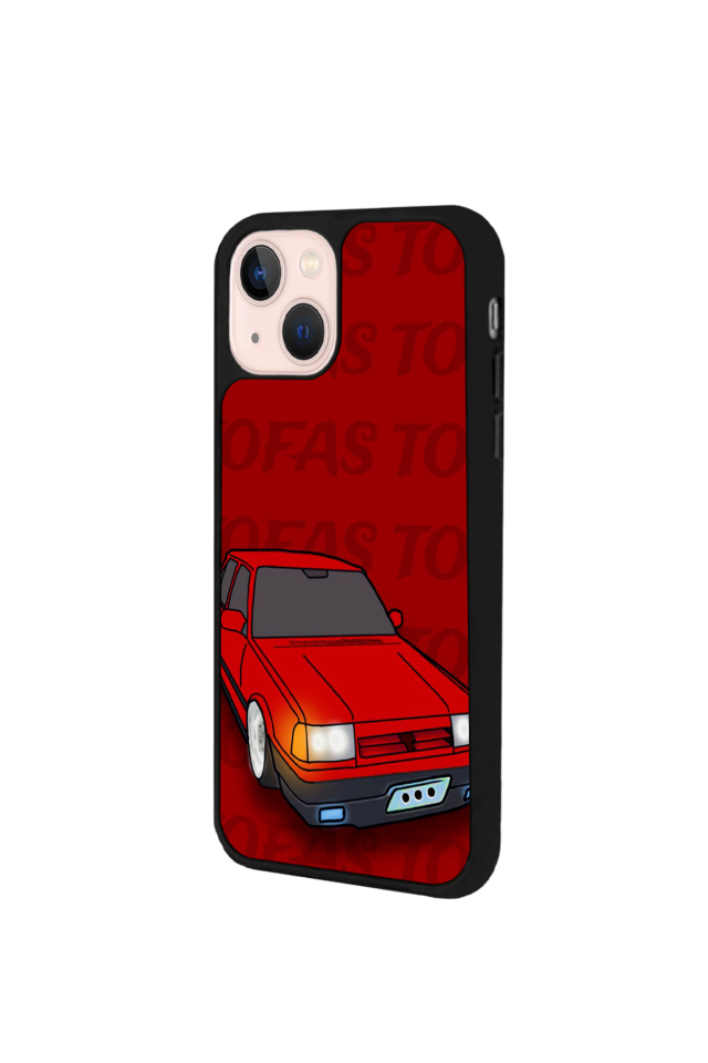 iPhone 14 Plus Uyumlu Tofas Tasarımlı Glossy Premium Kılıf
