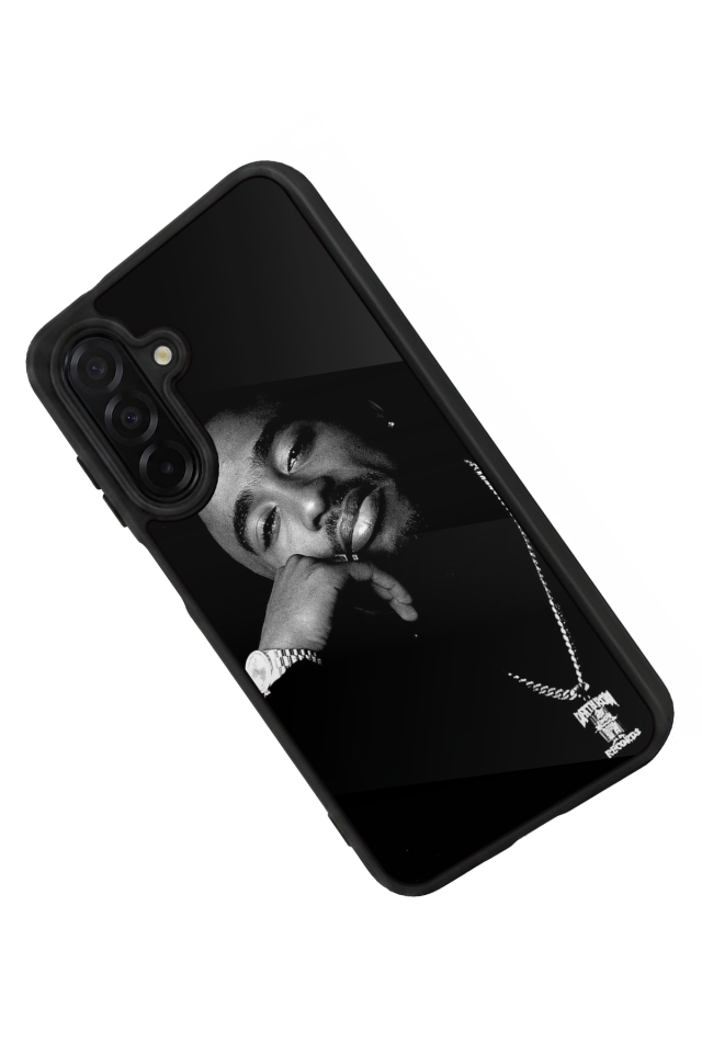 Samsung Galaxy A26 Uyumlu Tupac Tasarımlı Glossy Premium Kılıf