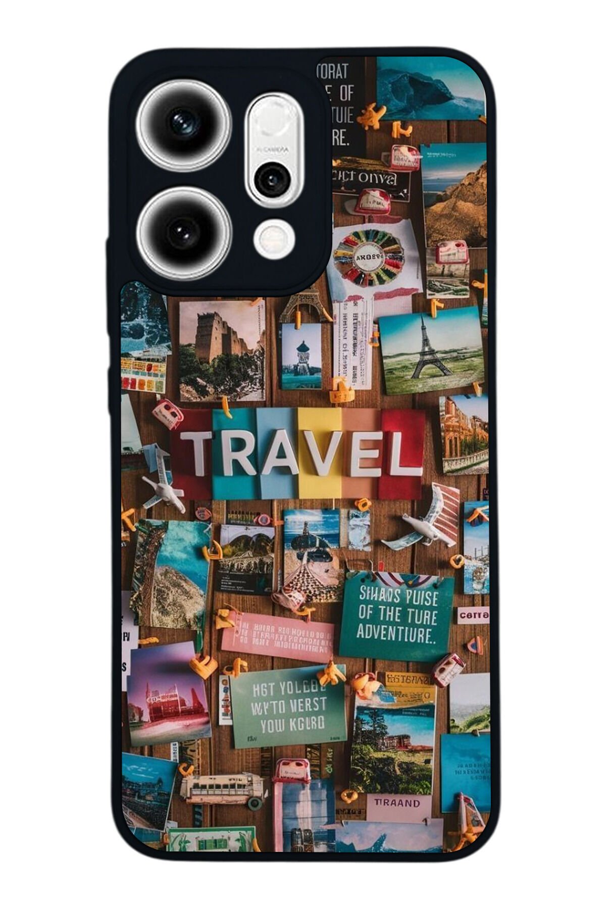 Oppo Reno 14 Uyumlu Poster Tasarımlı Glossy Premium Kılıf