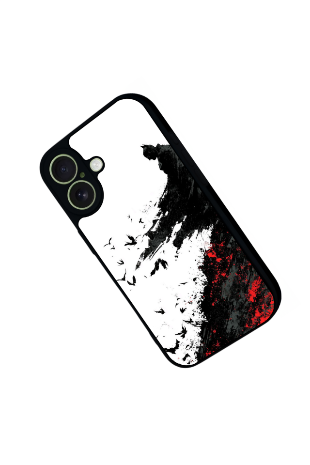 iPhone 17 Uyumlu Batman Tasarımlı Glossy Premium Kılıf