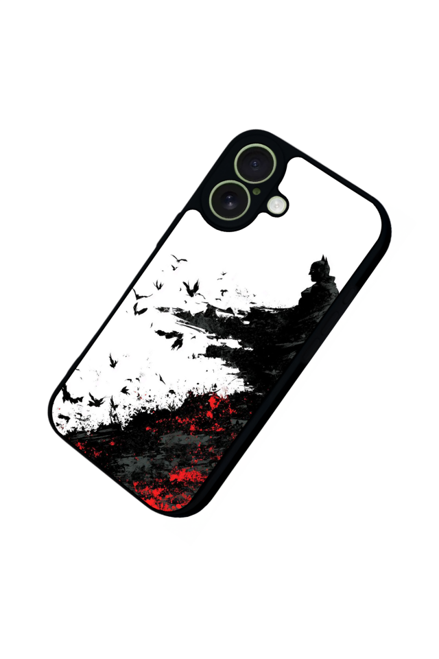 iPhone 17 Uyumlu Batman Tasarımlı Glossy Premium Kılıf