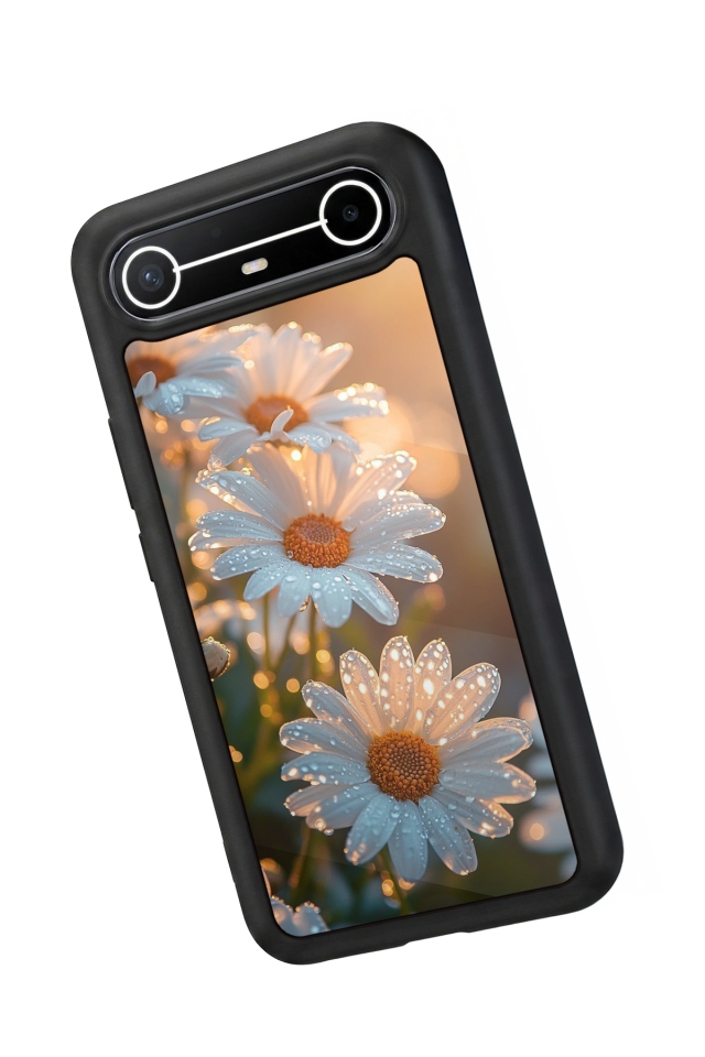 Tecno Spark Slim 5G Uyumlu Cicek Tasarımlı Glossy Premium Kılıf