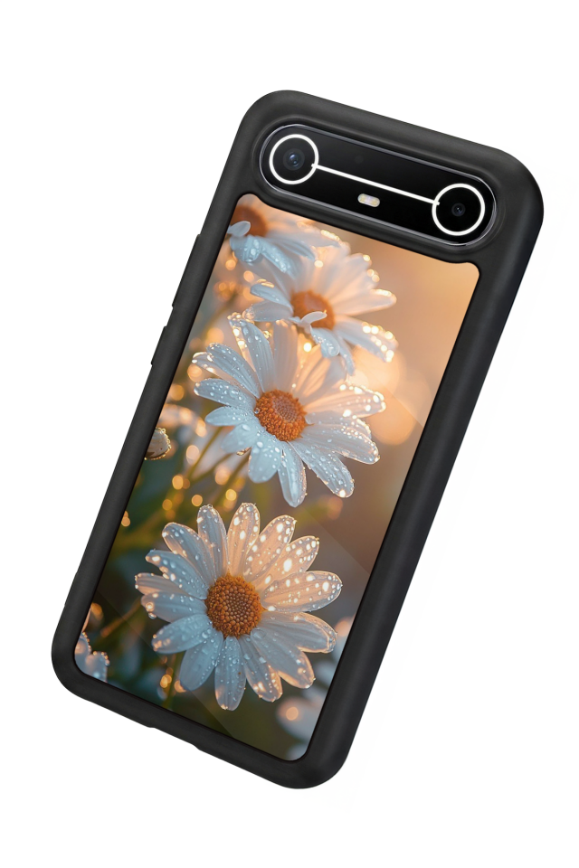 Tecno Spark Slim 5G Uyumlu Cicek Tasarımlı Glossy Premium Kılıf