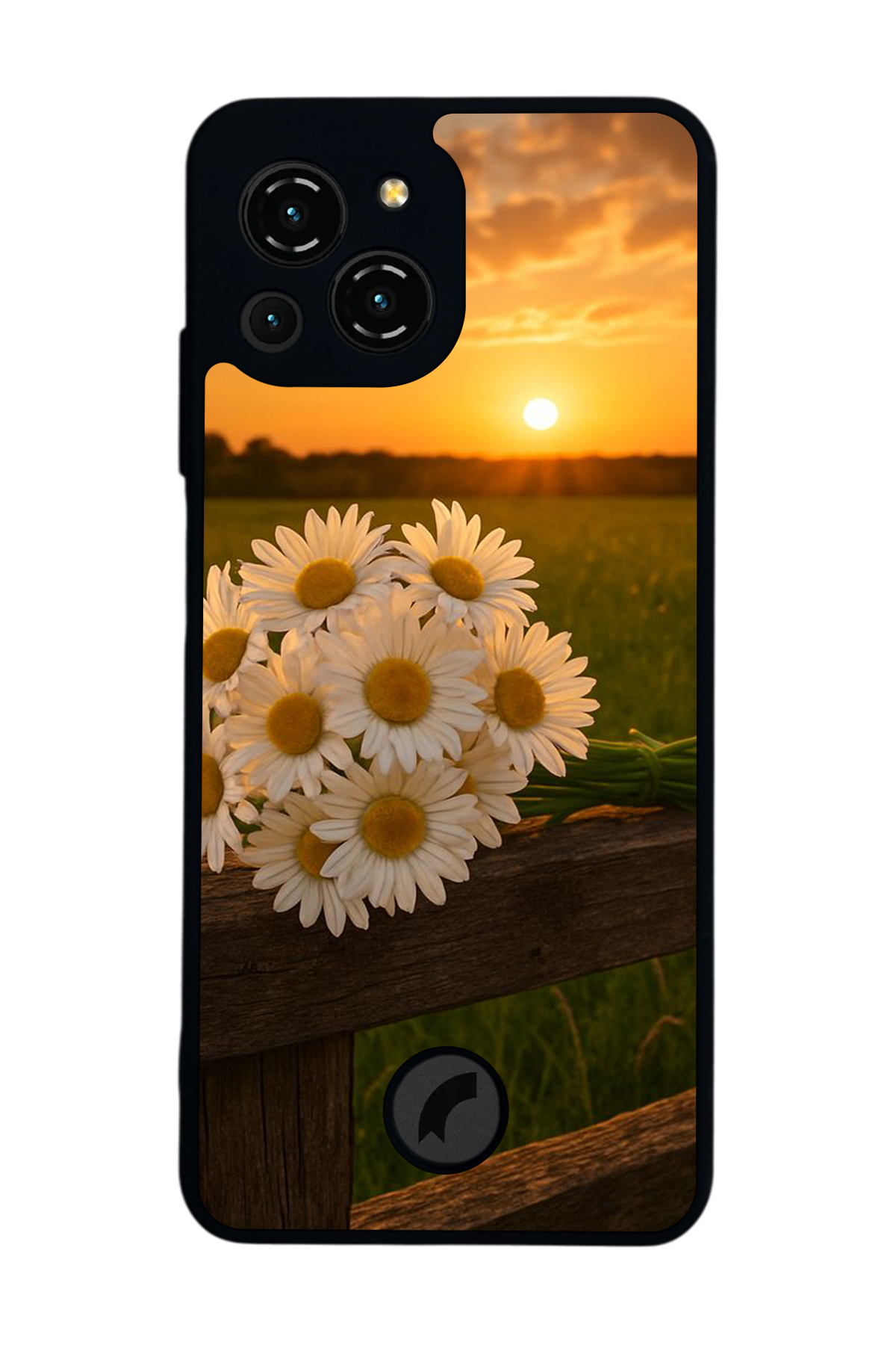 Reeder S23 Pro Max Uyumlu Cicek Tasarımlı Glossy Premium Kılıf