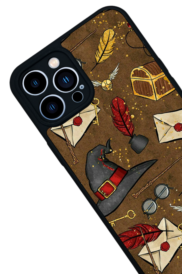iPhone 12 Pro Max Uyumlu HarryPotter Tasarımlı Glossy Premium Kılıf