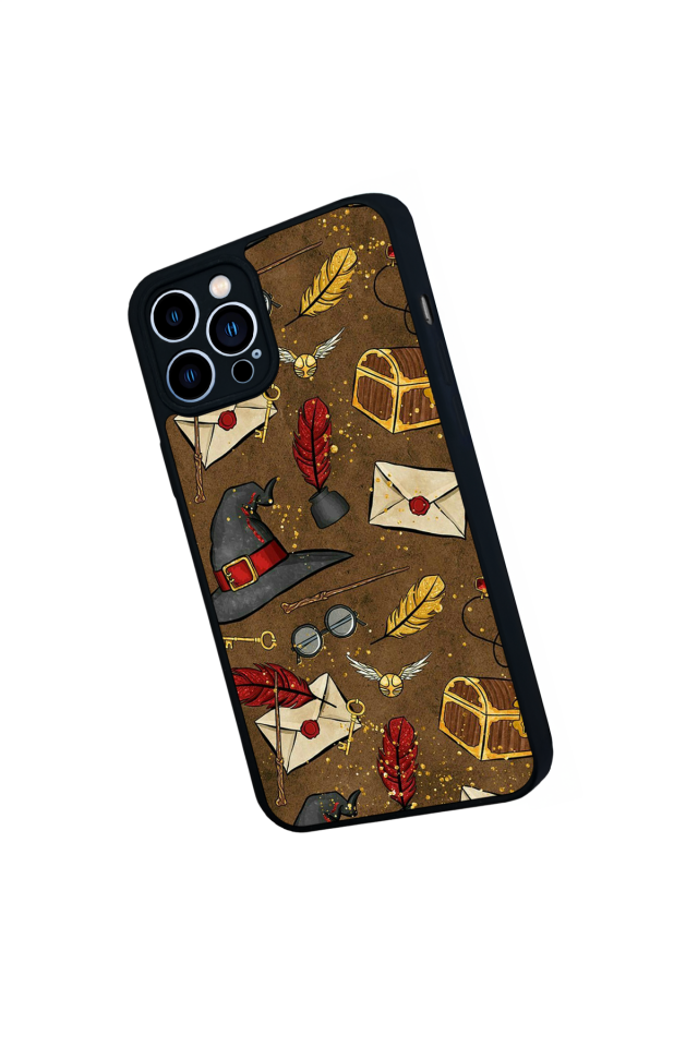 iPhone 12 Pro Max Uyumlu HarryPotter Tasarımlı Glossy Premium Kılıf