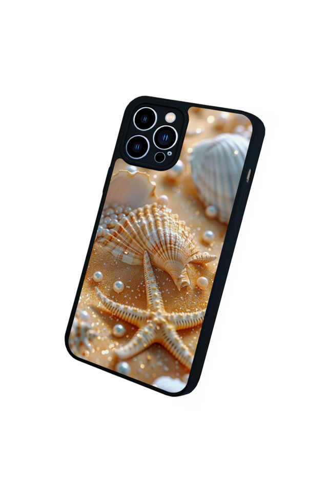 iPhone 13 Pro Max Uyumlu  İnci Tasarımlı Glossy Premium Kılıf