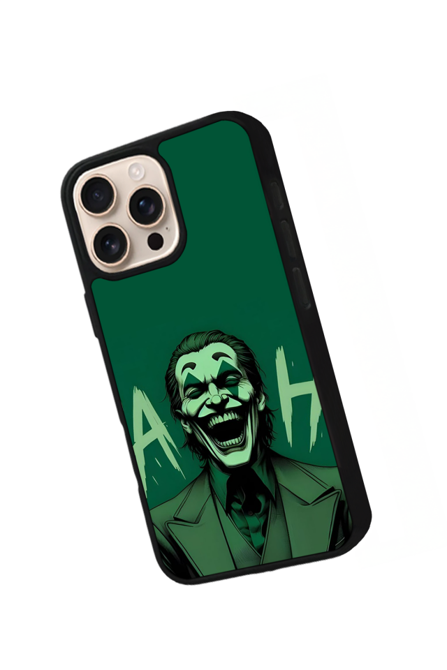 iPhone 15 Pro Max Uyumlu Joker Tasarımlı Glossy Premium Kılıf