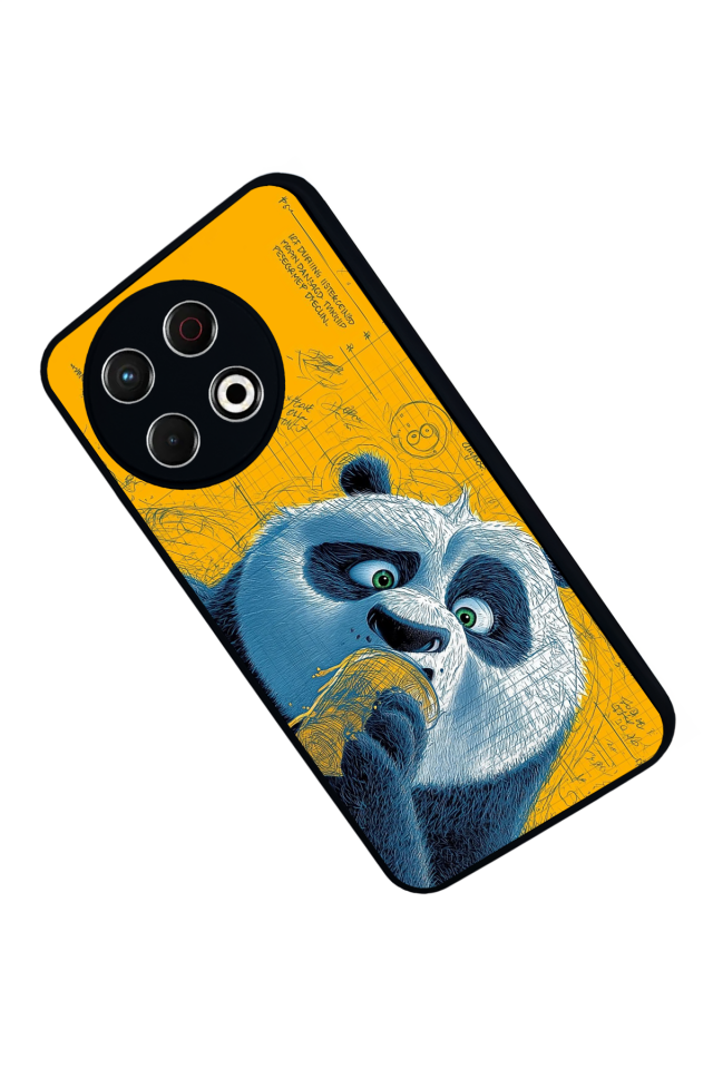 Tecno Spark 30 Pro Uyumlu Kung Fu Panda Tasarımlı Glossy Premium Kılıf